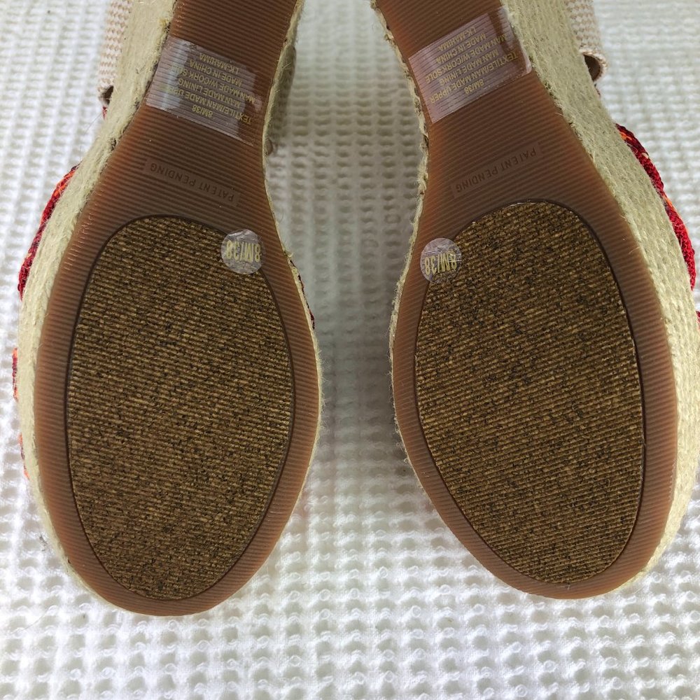 NEW! LUCKY BRAND 'MAHIMA"' platform wedge sandal SZ 8 - Picture 14 of 14
